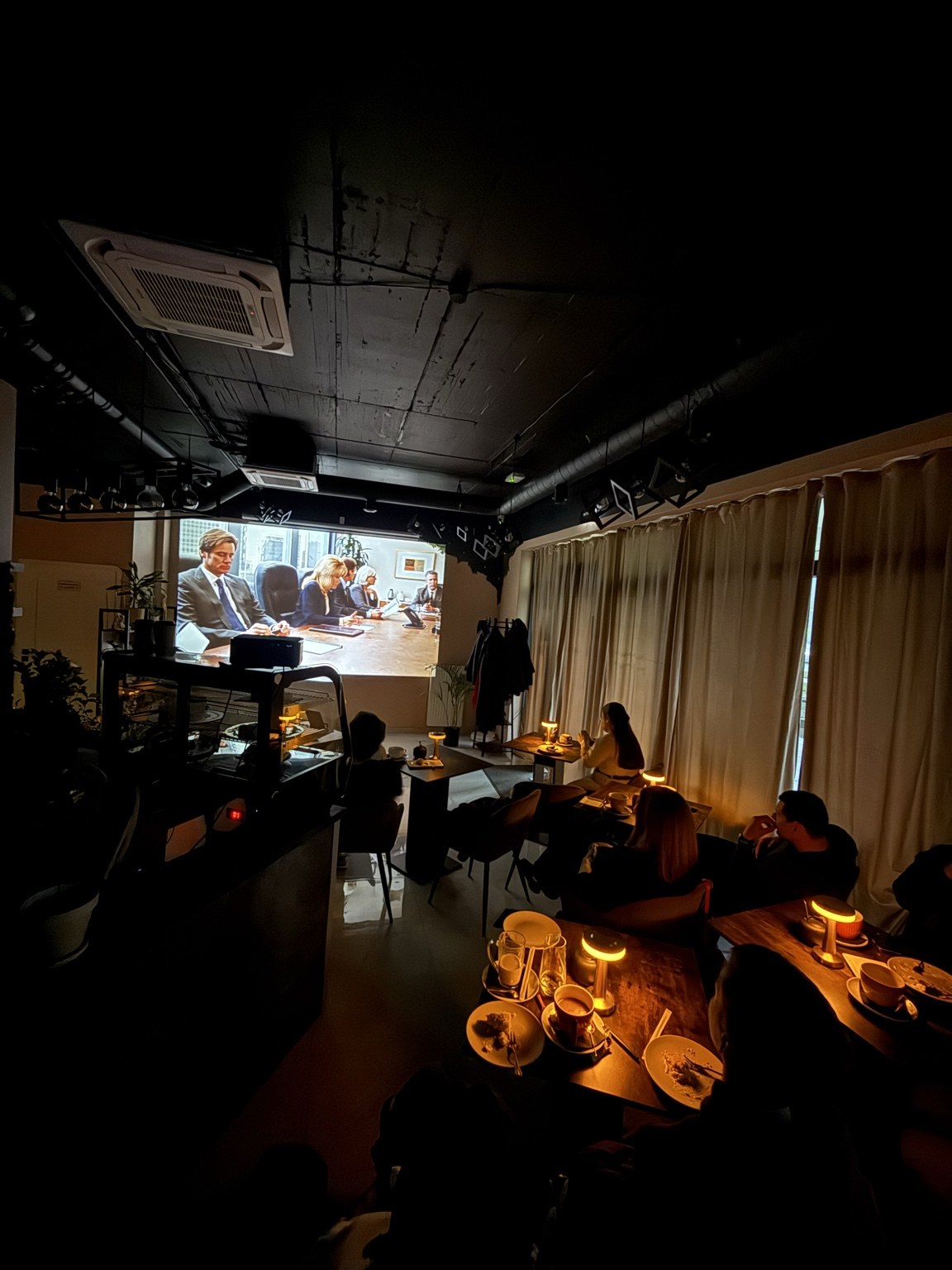 Wieczór filmowy w Pudding